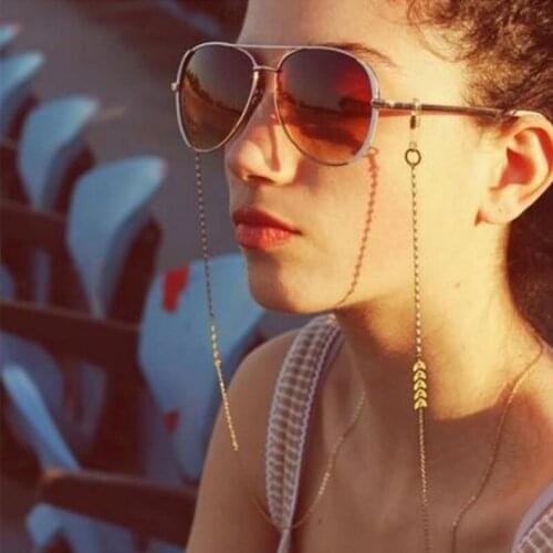 Anti-Lost Sunglasses Chain Metal Accessories Anti-Drop Mask Chain Eyewear Lanyard Cuelga Mascarillas цепочка для очков