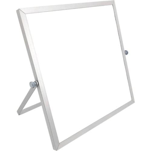 Magnetic Erasable Whiteboard Desktop Double Sided Message Board Stand Mini Easel