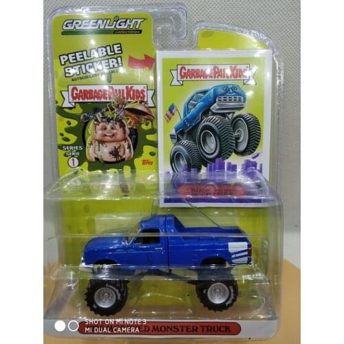 GreenLight 1:64 1995 FORD F-250 MONSTER 54010-C Metal Diecast Alloy toy cars Model Vehicles For Children Boys gift hot