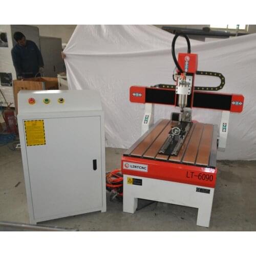 Desktop mini 6090 cnc router 4axis engraving machine for wood soft metal aluminum stone Acrylic