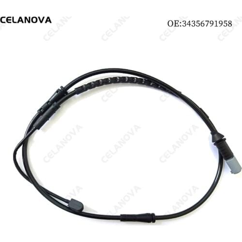 Front Car Brake Pad Wear Sensor Brake induction wire OEM 34356791958 For BMW 528I 535D 535I 550I alarm line