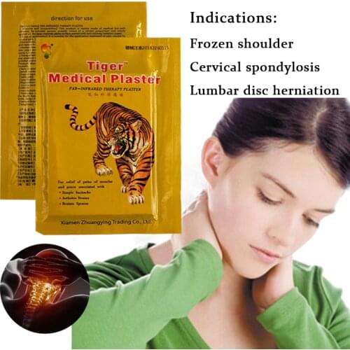 40PCS Tiger Balm Herbal Patches Medical Plasters Rheumatism Muscular Spondylosis Back Joint Pain Patch Health Care