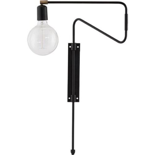 Nordic Modern LED Wall Lamp Glass Ball Bathroom Mirror Beside American Retro Wall Light Sconce Wandlamp Aplique Murale