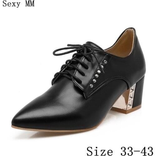 High Heels Women Pumps High Heel Shoes Stiletto Woman Party Office Shoes Kitten Heels Plus Size 33 - 40 41 42 43