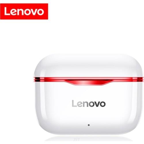 Lenovo LP1 TWS Earbuds Bluetooth 5.0 True Wireless Headphones IPX4 Sweatproof Earphones with Mic Touch Control Sport Headset New