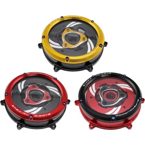 Clear Clutch Cover Protector Guard for Ducati Panigale 1199 1299 959 R S 2012-2019 2018 2017 2016 2015 2014 2013 Motorcycle Par