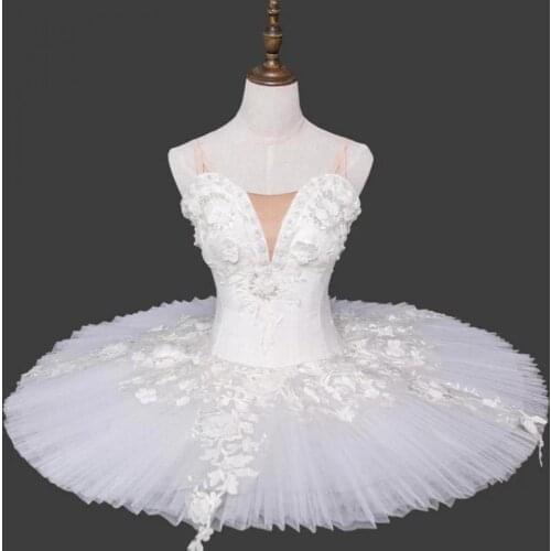 White Ballet Dress Professional Ballet Tutu Child Kids Adult Ballerina Costumes Ballroom Dance Dress Girl Balet Dress Woman