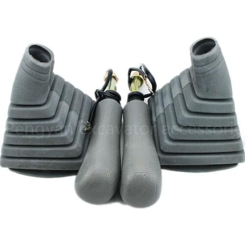 Free shipping Excavator parts for Sunward Smart SWE50N9/60/70 joystick handle rubber left and right dust cover shift head Rexrot