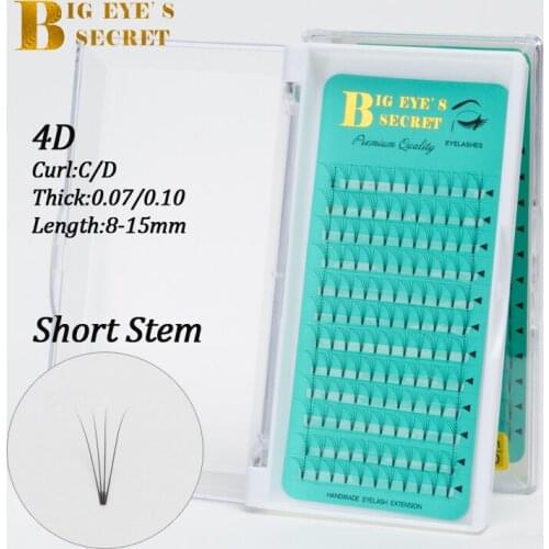 Big eyes secret Premade Volume Lash Fans 4D Volume Fans Extension Professional Cils Russian Volume Lashes Free shipping