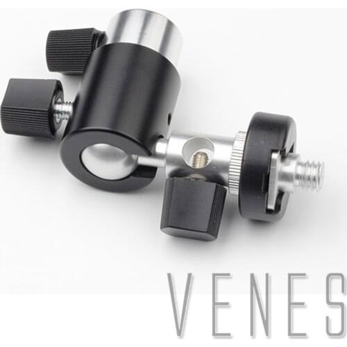 Venes Flash Shoe Umbrella Holder Swivel Light Stand Bracket C Type