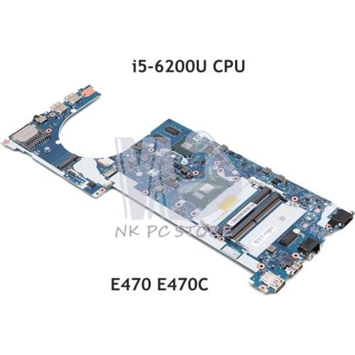 NOKOTION CE470 NM-A821 MAIN BOARD For Lenovo ThinkPad E470 E470C laptop motherboard I5-6200U CPU 920MX graphics full tested