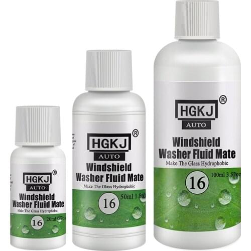 HGKJ Super Hydrophobic Glass Water Hydrophobic Additive Windshield Washer Fluid Mate for Glass Washing