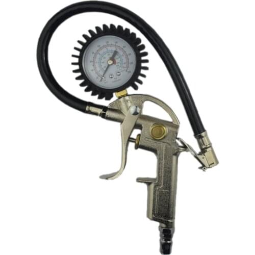 Professional Car Truck Tire Inflator Dial Pressure Gauge Meter Compressor Meter For Car And Motorcycle Tools
