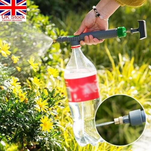 Pro Sprayer Mini Juice Bottle Interface Plastic Trolley Gun Spray Head Water Pressure For Garden Bonsai Water Pesticide Spraying