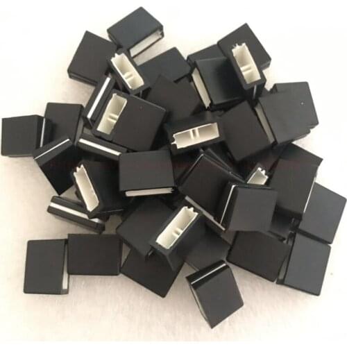 DROP shipping! 500PCS/LOT Channel potentiometer Fader Crossfader Cap Knob For PIONEER Mixer DJM-250 350 400 600 700 800