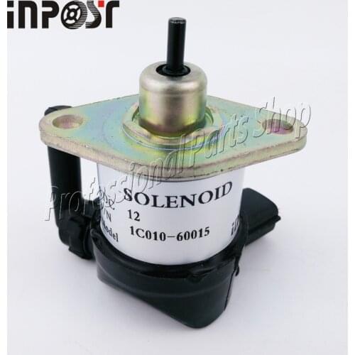 Fuel Stop Solenoid 1C010-60015 For Kubota M105S M105X M6800 M8200 M8540 M9000 M9540