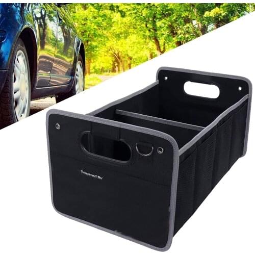 Universal Car Trunk Organizer Box Folding Collapsible Storage Bag Cargo Container Stowing Tidying for BMW X3 X5 E39 E46 E60 E90