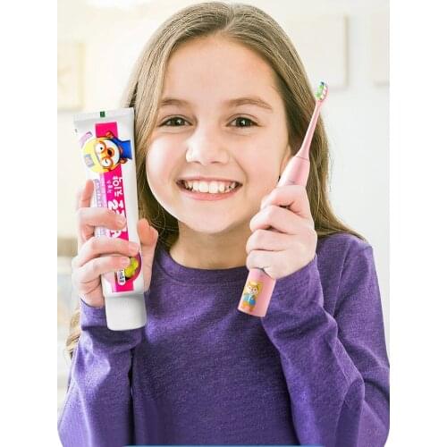 JIMOK M1 Children Electric Toothbrush Smart Brush Whitening IPX7 Waterproof Child Electric Brush USB Fast Charging
