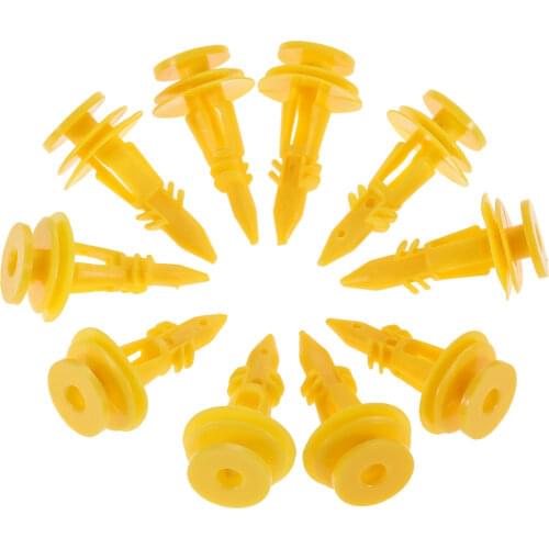10 Pcs Nylon Car Tail Door Panel Clip Retainer 6502991 Fit for WJ Jeep Grand Cherokee Laredo Chrysler Mini Vans Cirrus Dodge