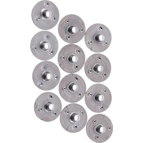 100 Stks/partij 12.5*2.5Mm Waxed Kaars Lont Metalen Sustainers Kaarsen Houders Nuttig Tool Gereedschap