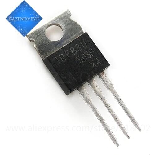 1pcs/lot IRF830PBF IRF830 TO-220 In Stock