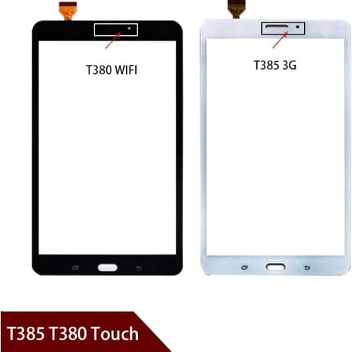8.0" For Samsung Galaxy Tab A 8.0 SM-T380 SM-T385 T380 T385 Touch Screen Digitizer Sensor Front Outer Glass Lens Panel