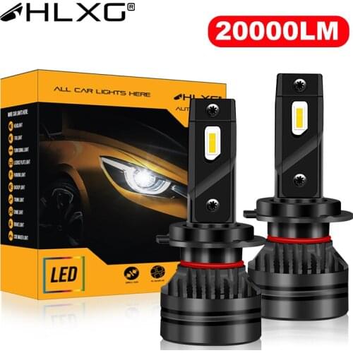 90W 20000LM F3 H4 H7 H8 H11 H16 HB3 HB4 Car LED Headlight Bulb Fog Light 5202 9005 9006 H1 H27/880 881 Car LED Headlamp Kit HLXG
