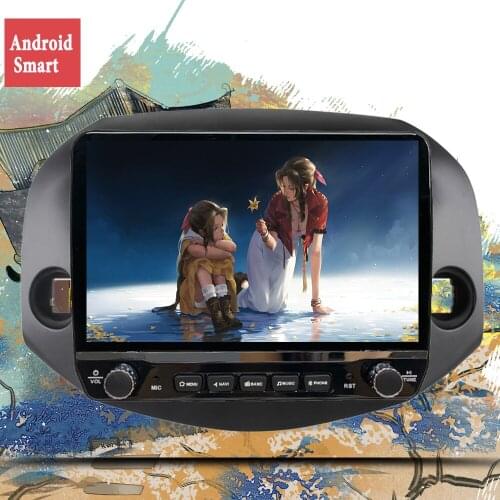 Android 10.0 Car Multimedia DVD Video Player For Toyota RAV4 Rav 4 2007 2008 2009 2010 2011 2012 With Radio Gps 2DIN BT Casstte