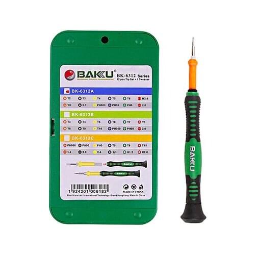 BAKU BK-6312 MOBILE PHONE SCREWDRIVERS SET 12Lİ