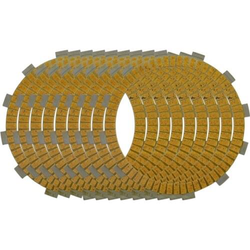 9Pc Motorcycle Clutch Plate for Kawasaki KZ1100 81-83 ZN1100 1984 Ninja 1000R 86-87 ZX1100 83-84 ZG1200 86-03 ZR1200 01-05