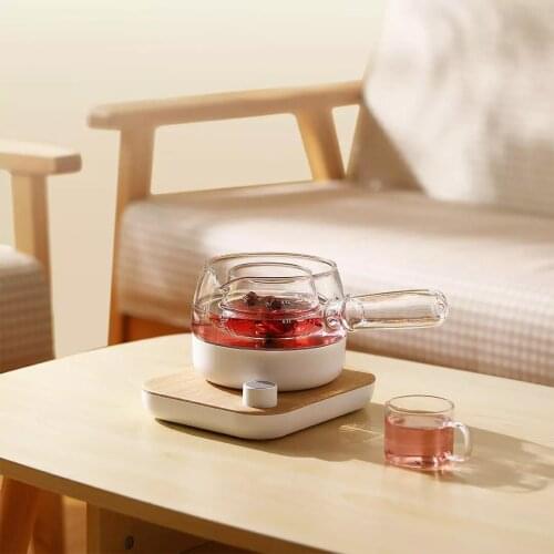 Mingzhan Electric Tea Stove Multifunctional Cooking Tea Maker Glass Teapot Anti Scalding Handle Detachable Tea Drain Cooker Tea