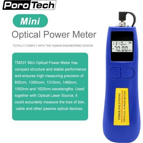 L537C Mini OTDR 70to10 DBm Fiber Test Optical Power Meter Fiber Solutions Telecommunication