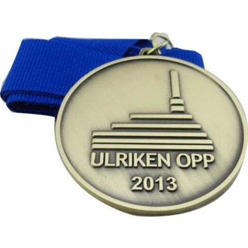 Custom Metal Medal cheap antique Sport Souvenir Lanyard Medal