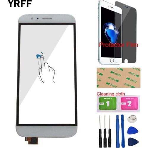 Mobile Touch Screen Digitizer For Huawei G8 GX8 RIO-L01 RIO-L02 Front Glass Sensor Touch Screen Panel Tools + Protector Film