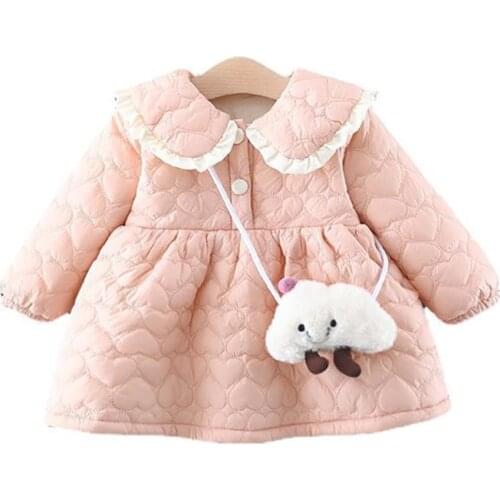 MUPLY Winter Dresses For Babies