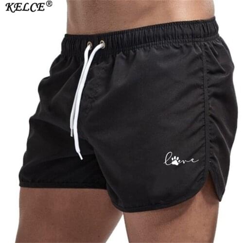 2021 New Summer Hot Shorts Mens Cat Claw Printed Boardshorts Male Breathable Casual Beach Jogging Surfing Sweatpants Swimwear