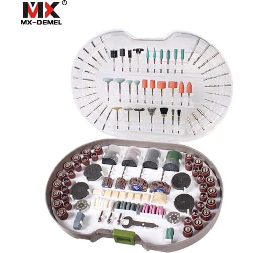 MX_DEMEL 276PCS HILDA Rotary Tool Bit Set Electric for Dremel Rotary Tool Accessories for Grinding Polishing Cutting