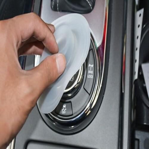 2021 New Soft Rubber Interior Dustproof Gear Box Cover for nissan Patrol Y62 2016 2017 2018 2019 Accessories