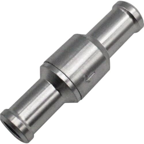 Check Valve Brake Servo Booster No Return Inline One Way Valve Non Return Valve Vacuum Hose Aluminum Valve
