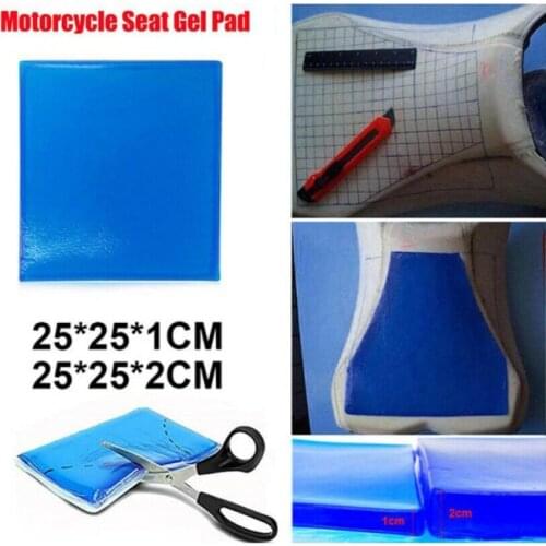 Dropship! DIY Motorcycle Seat Gel Pad Shock Absorption Mat Soft Cushion For Motorcycle Car Chair Cushion Motorcycle Accessories