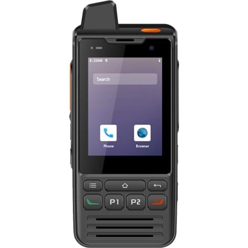 UNIWA F60 4G Zello Walkie Talkie Moblie Phone IP68 Android 9.0 PTT With Touch Screen FM Radio GPS SOS Wifi 1GB RAM 8GB ROM