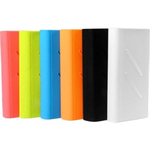 Silicone Protector Case Cover Skin Shell for Xiaomi Xiao Mi Xiomi 20000mAh Power Bank 2C Powerbank Accessories