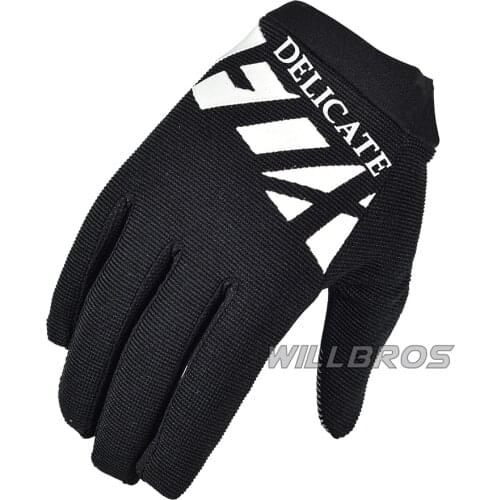 Delicate Fox 360 Raner Racing Gloves MX DH Downhill Dirt Bike Mountain Bicycle Offroad Black Gloves