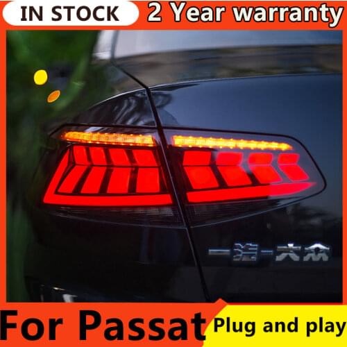 Tail Lamp For Car VW Passat EU B8 2015-2019 Passat Tail Lights Led Fog Lights DRL Daytime Running Lights Tuning Car Accessories