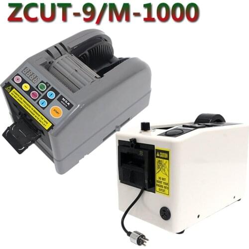 ZCUT-9 60mm Width Automatic Tape Dispenser Efficient Microcomputer Intelligent large Auto Tape Cutter Tape Cutt Machine M-1000