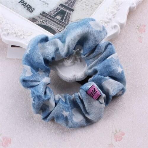 Denim Cowgirl Women Cross Elastic Hairband Headband Headwrap Knotted Band Hair Accessories