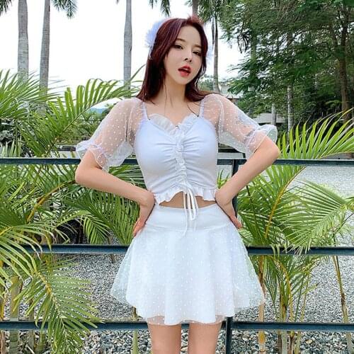 Women Swimwear 2021 Swimsuit With Push Up New Dragon Flying Suit Splits Two Dress Girl Print Polyester Sierra Surfer Plus Size