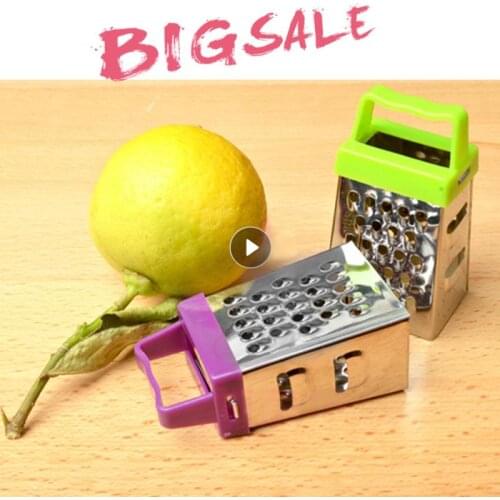 1Pcs 4-Sides Useful Multi Function Handheld Grater Slicer Fruit Vegetable Kitchen Tools Gadget Cuisine Kitchen Stuff Food Cutter