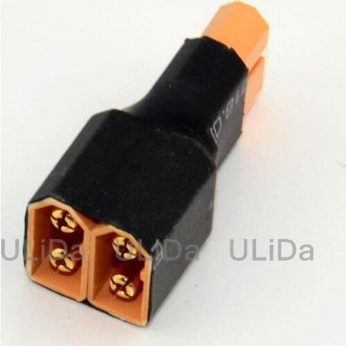 1pc NEW XT60 Parallel Conversion Plug Battery Pack Adapter Harness Connector Converter