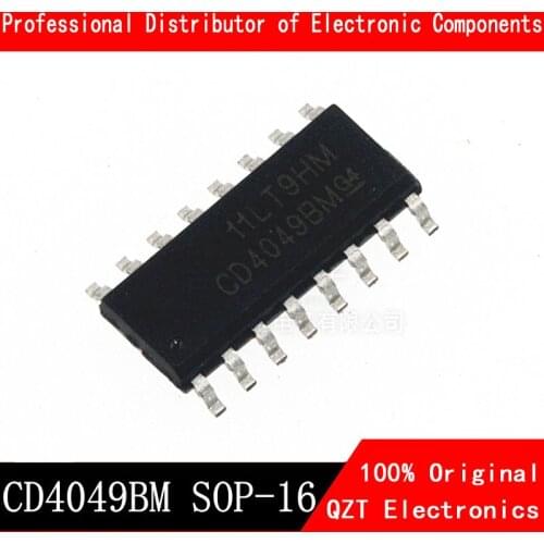 10pcs/lot CD4049UBM SOP16 CD4049BM SOP CD4049 SOP-16 In Stock